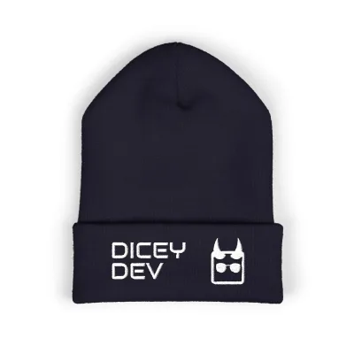Cuffed Beanie (Embroidery) view 4