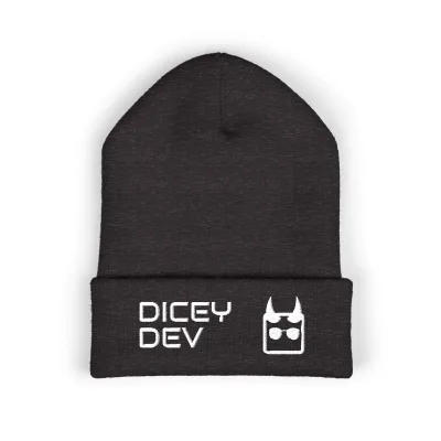 Cuffed Beanie (Embroidery) view 6