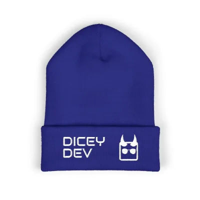 Cuffed Beanie (Embroidery) view 3