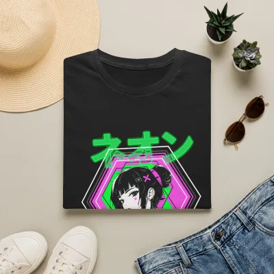 Neon Static Tee view 2