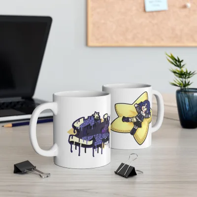 Falling Star Ceramic Mug view 1