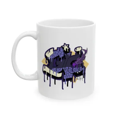 Falling Star Ceramic Mug view 4