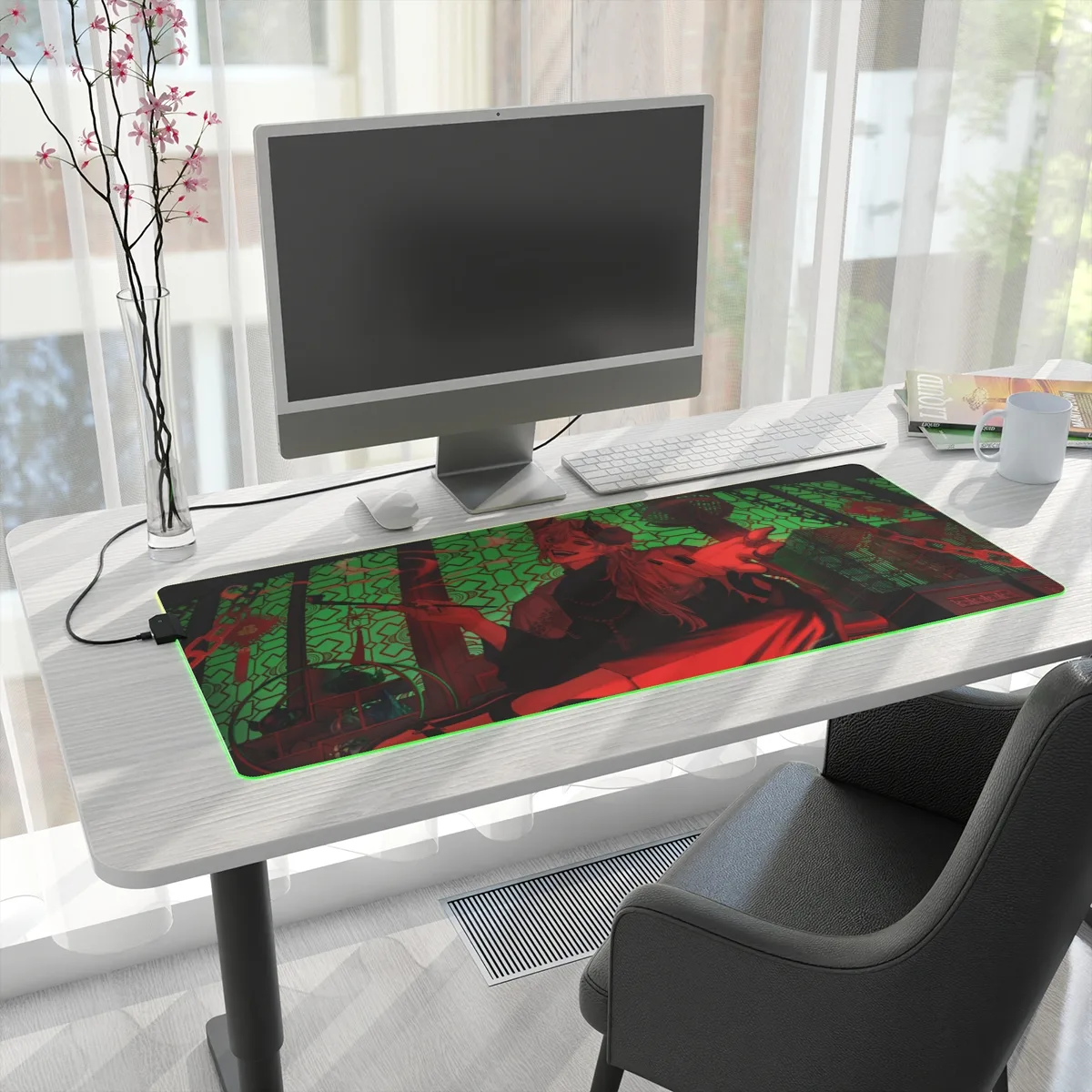 LED Throne Mouse Pad