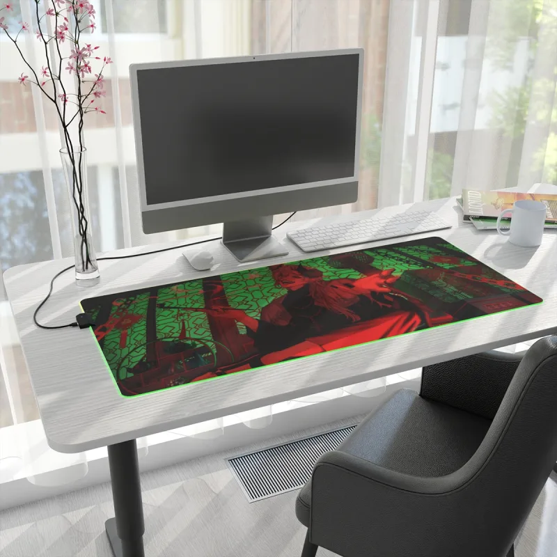 LED Throne Mouse Pad
