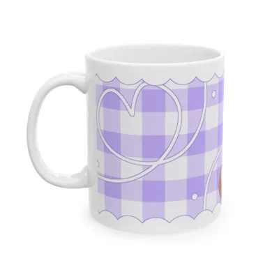 Chibi Toast Ceramic Mug view 4