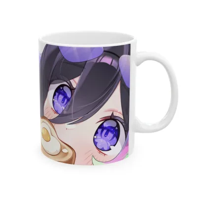Chibi Toast Ceramic Mug view 5