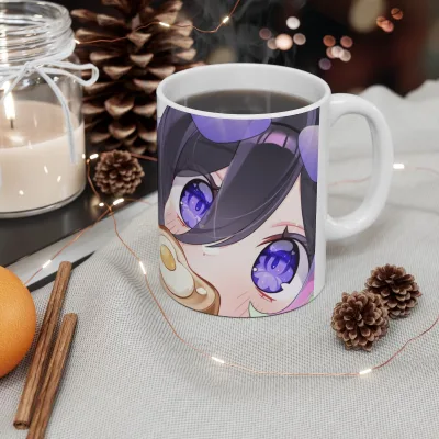Chibi Toast Ceramic Mug view 6