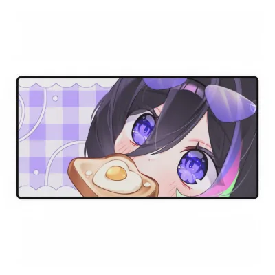 Chibi Toast Desk Mat view 3