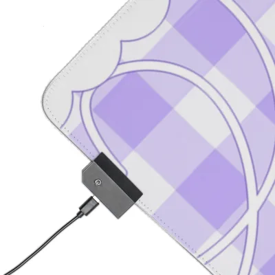 LED Chibi Toast Gaming Mouse Pad view 4