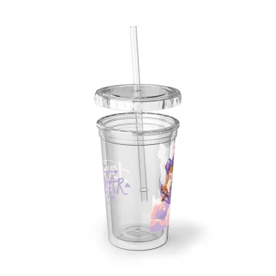 Chibi Cloud Acrylic Cup view 5
