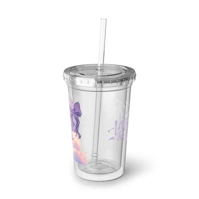 Chibi Cloud Acrylic Cup view 4