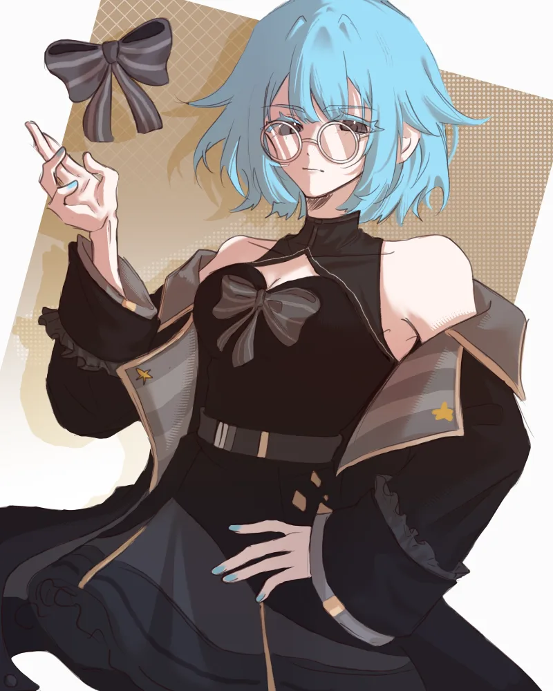 Lisa in her jacket, hand on hip