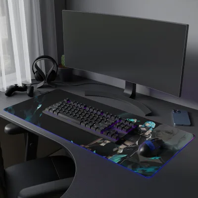 LED Valorant Gaming Mouse Pad view 6