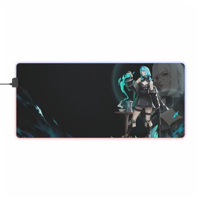 LED Valorant Gaming Mouse Pad view 2