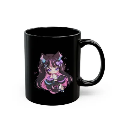 Black Mug view 3
