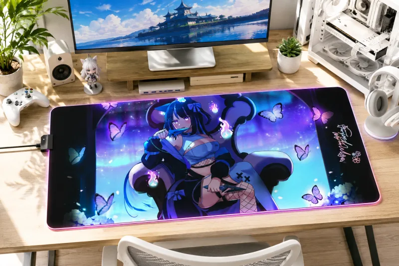 LED Throne Mouse Pad