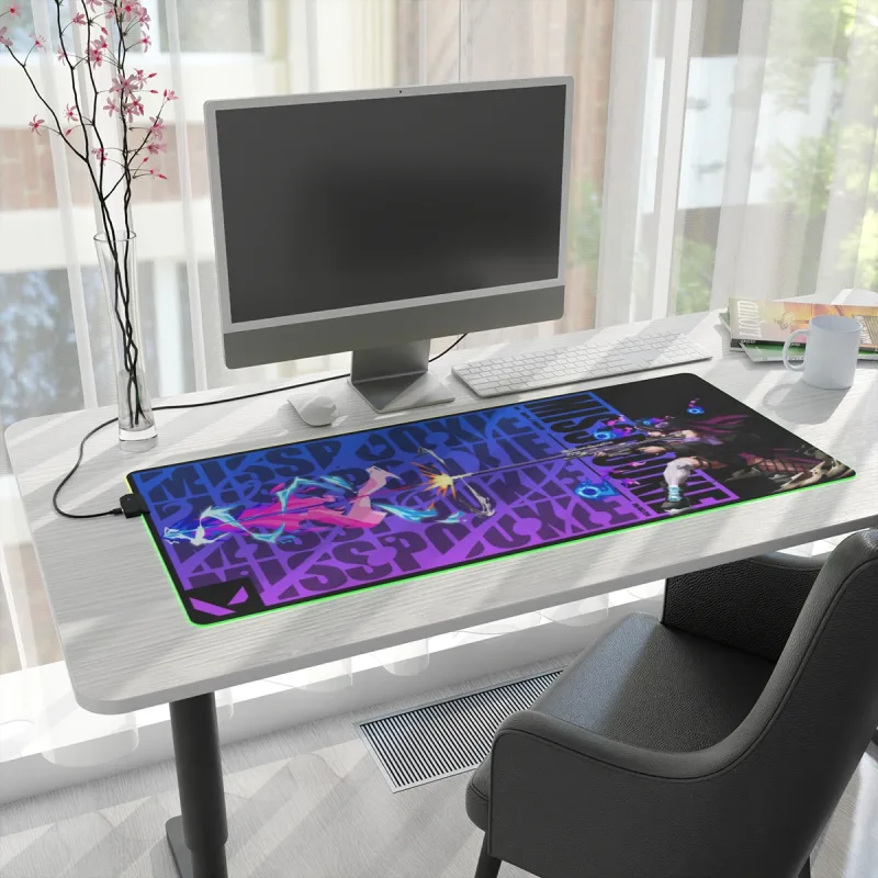 LED Valorant Mouse Pad