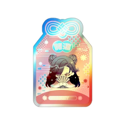 Lucky Charm Holo Sticker view 3