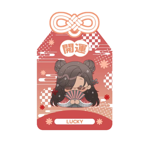 Maple’s lucky omamori charm