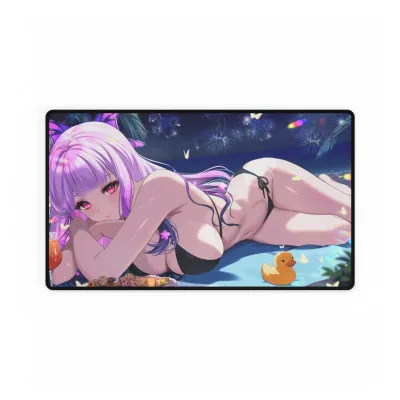Fantasy Butterfly Desk Mat view 2