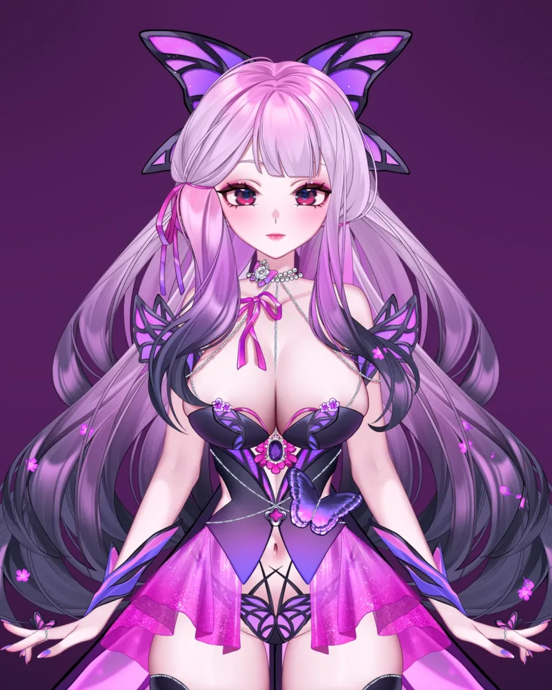 Momo in her butterfly form