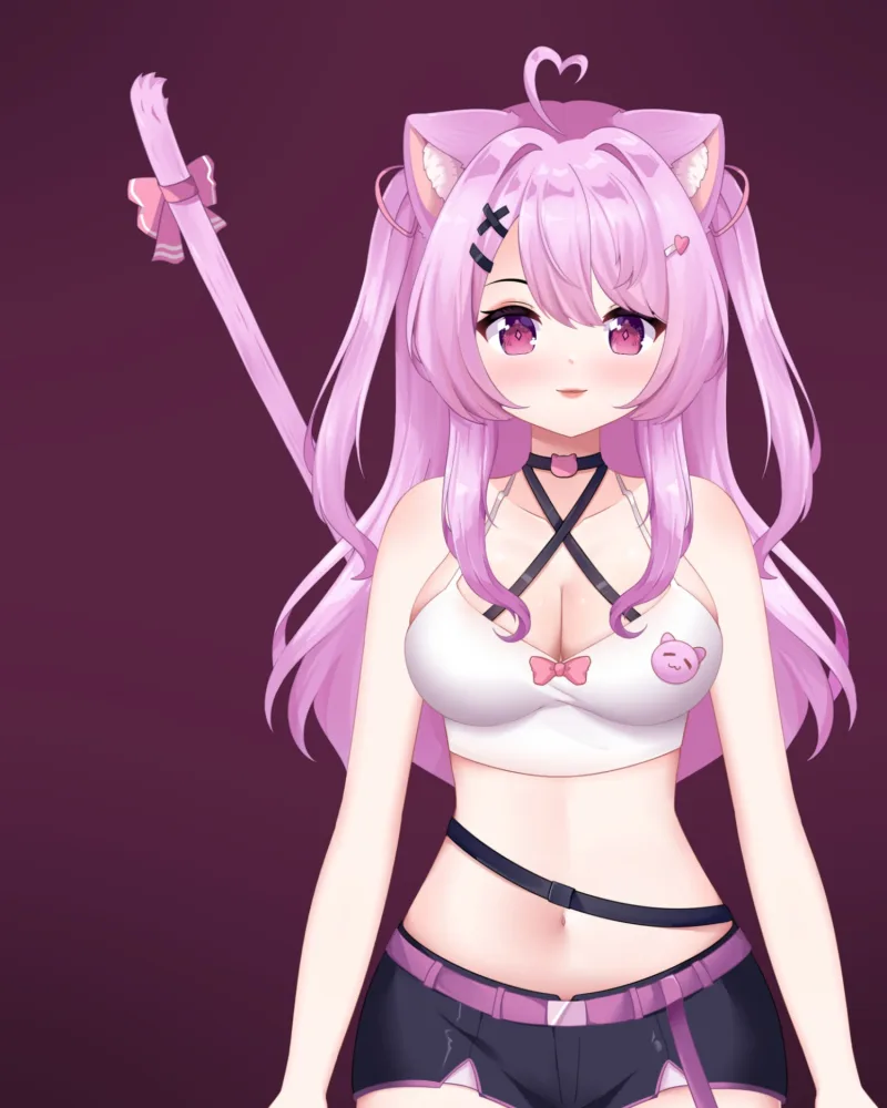 Momo in her cat form