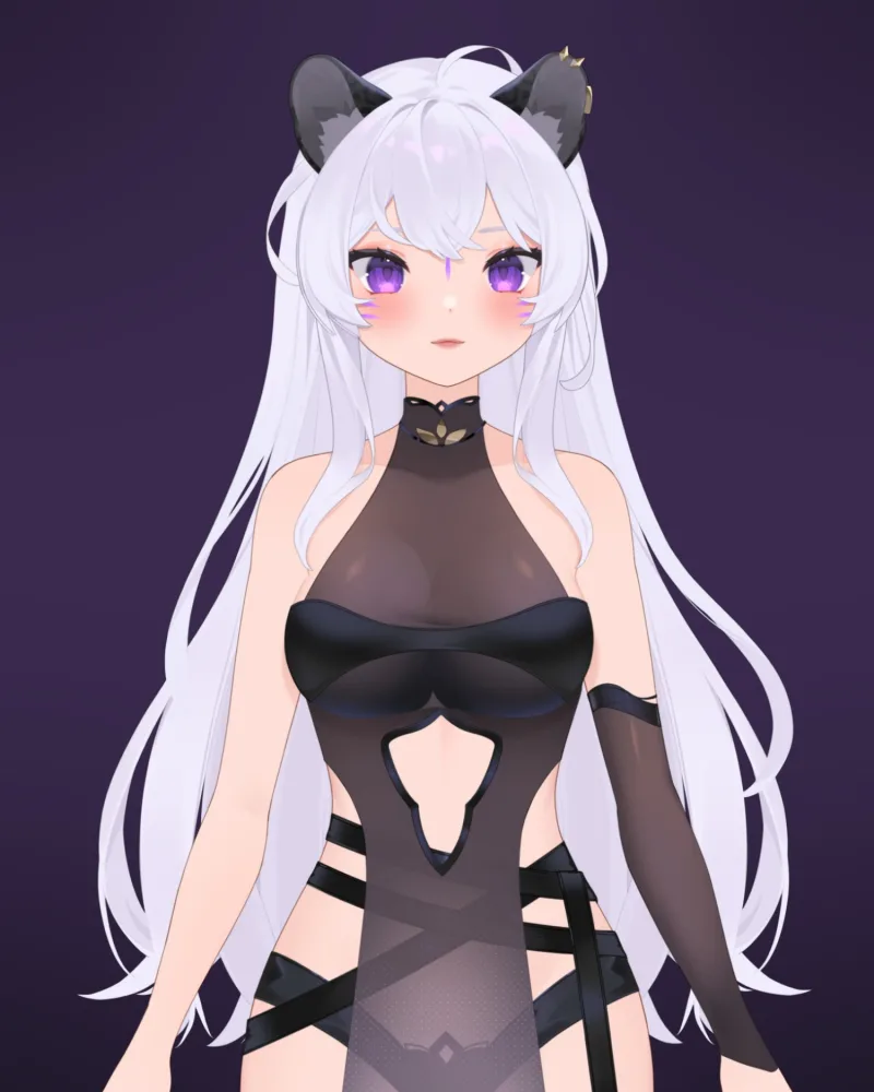 Momo in her panther form