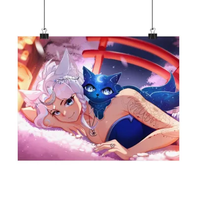 Matte Comfy Poster view 2